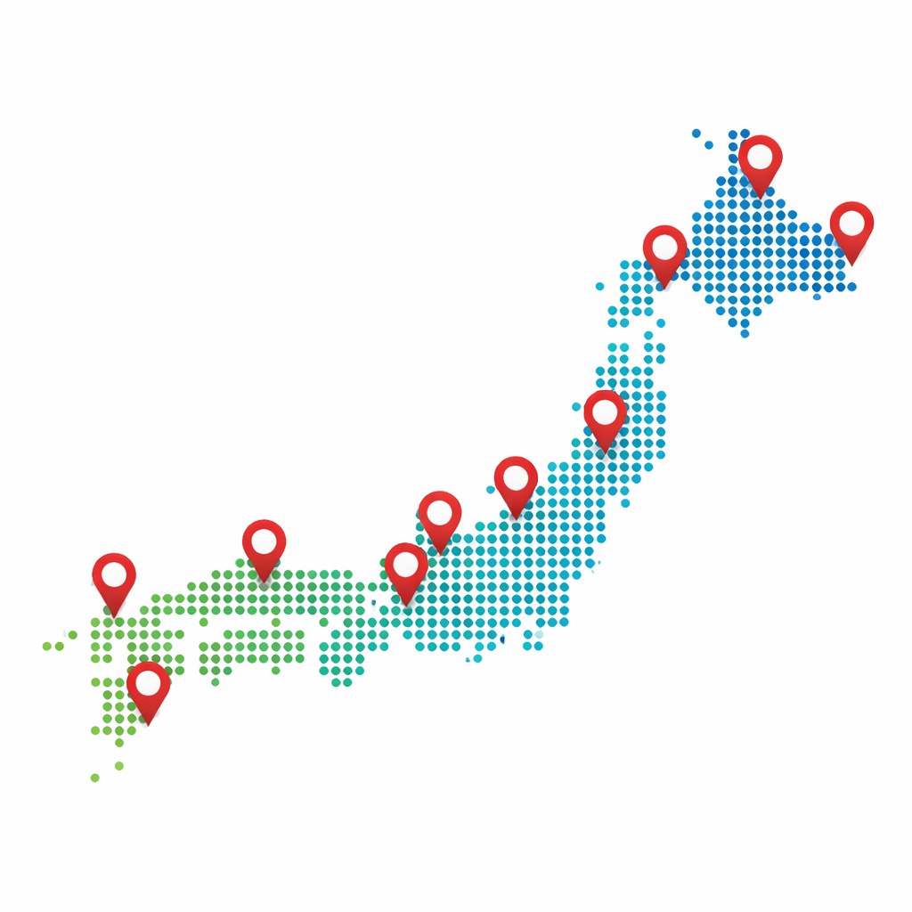 日本地図